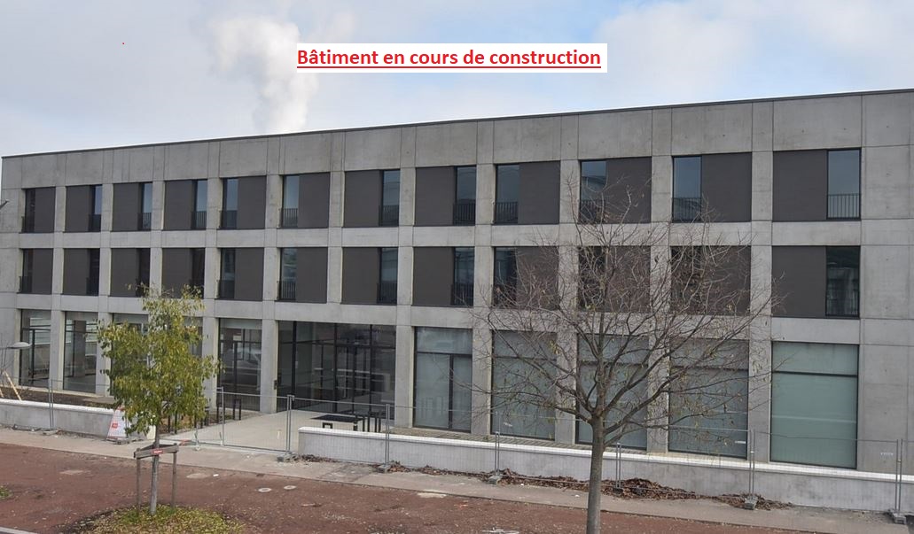 Bâtiment en cours de construction